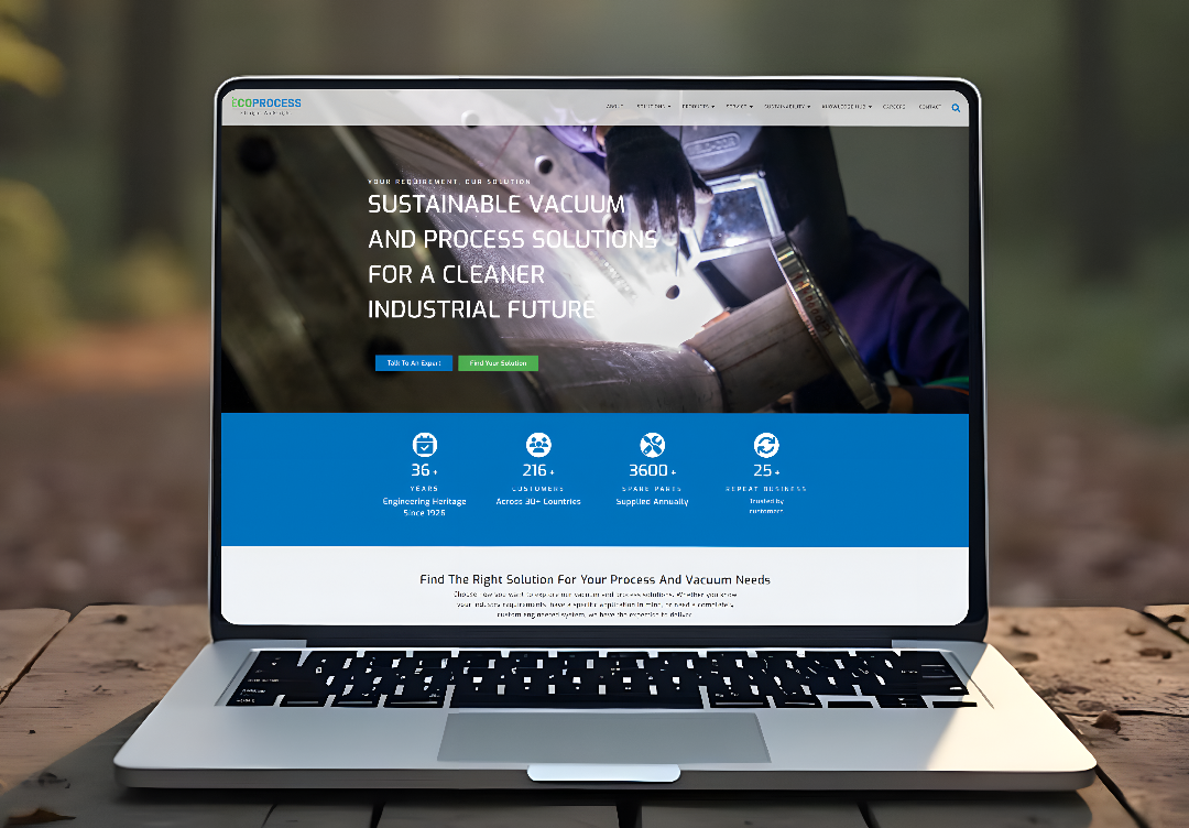 Ecoprocess Website Preview